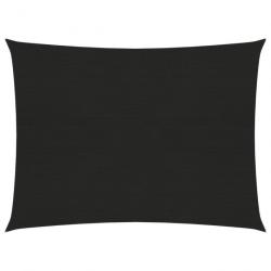 Voile d'ombrage 160 g/m² noir 2 x 3,5 m PEHD 02_0009189