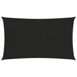 Voile d'ombrage 160 g/m² noir 5 x 8 m PEHD 02_0009223