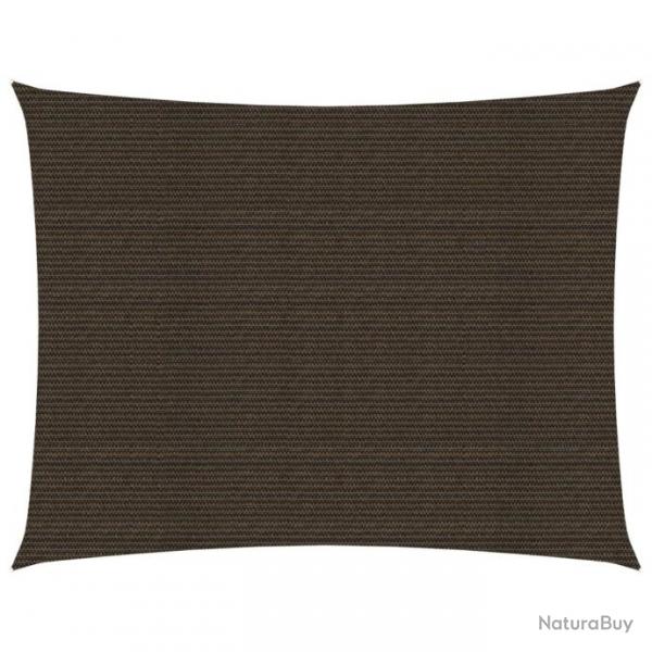 Voile d'ombrage 160 g/m marron 3 x 4,5 m PEHD 02_0009156