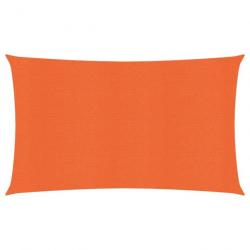 Voile d'ombrage 160 g/m² orange 2,5 x 5 m PEHD 02_0009233