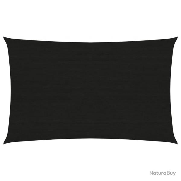 Voile d'ombrage 160 g/m noir 2,5 x 4,5 m PEHD 02_0009186