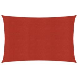 Voile d'ombrage 160 g/m&sup2; rouge 2,5 x 3,5 m PEHD 02_0009248