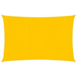 Voile d'ombrage 160 g/m² jaune 2,5 x 3,5 m PEHD 02_0009114