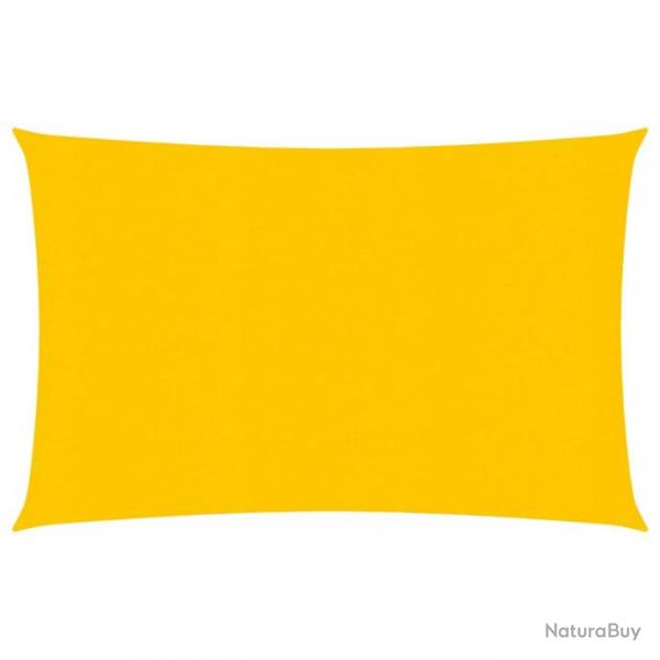 Voile d'ombrage 160 g/m jaune 2,5 x 3,5 m PEHD 02_0009114