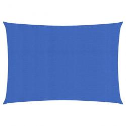 Voile d'ombrage 160 g/m² bleu 2,5 x 4,5 m PEHD 02_0009050