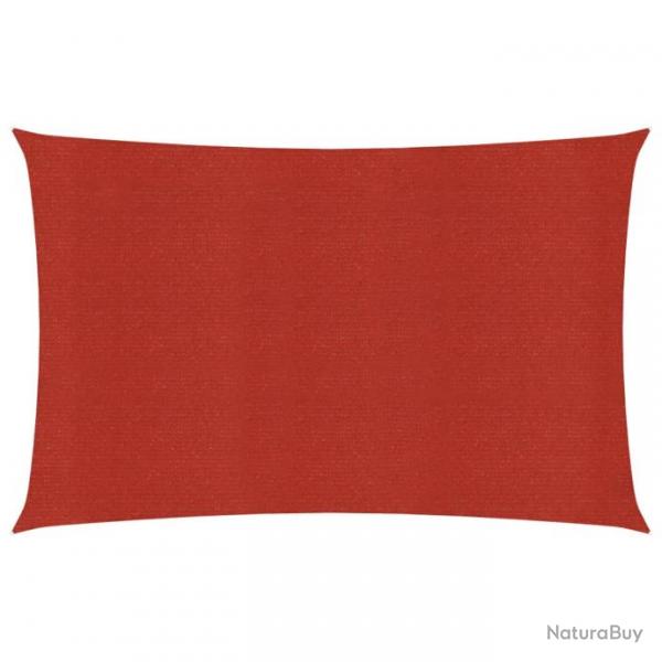 Voile d'ombrage 160 g/m rouge 3 x 4,5 m PEHD 02_0009269