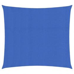 Voile d'ombrage 160 g/m² bleu 2,5 x 2,5 m PEHD 02_0009046