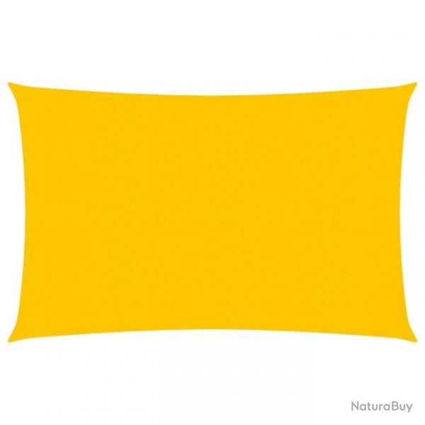 Voile d'ombrage 160 g/m jaune 2,5 x 4,5 m PEHD 02_0009116