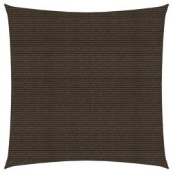 Voile d'ombrage 160 g/m² marron 4 x 4 m PEHD 02_0009164