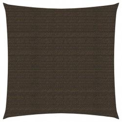 Voile d'ombrage 160 g/m² marron 5 x 5 m PEHD 02_0009172