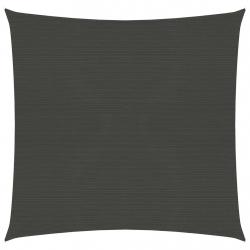 Voile d'ombrage 160 g/m² anthracite 7 x 7 m PEHD 02_0008950