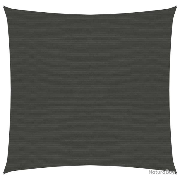 Voile d'ombrage 160 g/m anthracite 7 x 7 m PEHD 02_0008950