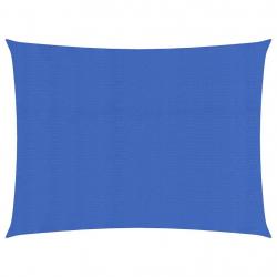 Voile d'ombrage 160 g/m² bleu 2 x 3 m PEHD 02_0009053