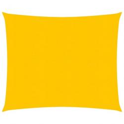 Voile d'ombrage 160 g/m² 2,5 x 2,5 m PEHD jaune 02_0009112