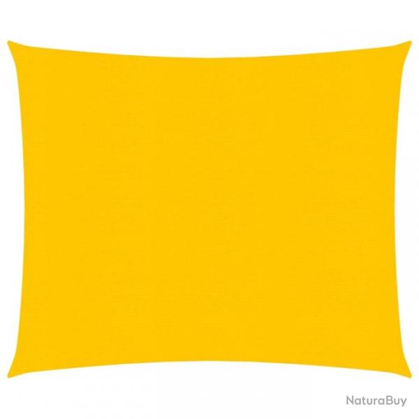 Voile d'ombrage 160 g/m 2,5 x 2,5 m PEHD jaune 02_0009112