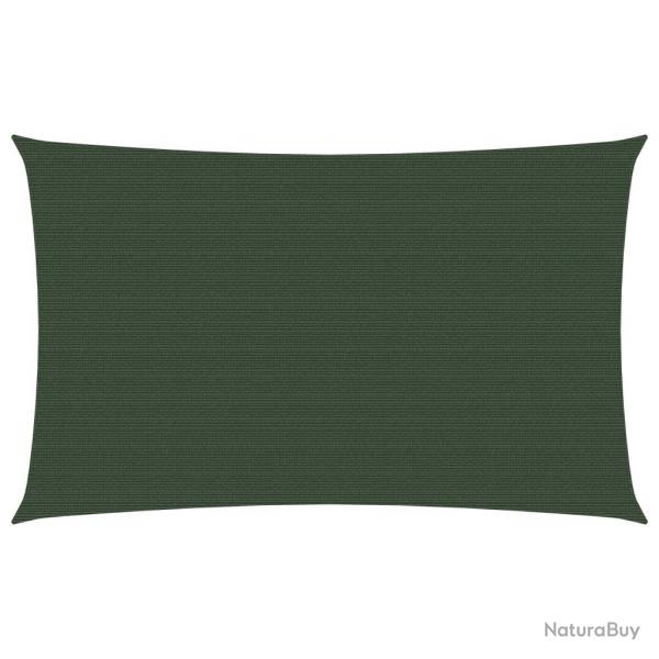 Voile d'ombrage 160 g/m vert fonc 3,5 x 5 m PEHD 02_0009417