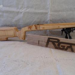 Crosse Remington 700 ADL RGM Mono Bois a vue - Anshutz attaque