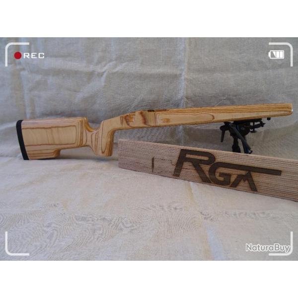 Crosse Remington 700 ADL RGM Mono Bois a vue - Anshutz attaque