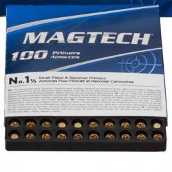 Amorces MAGTECH n°1 1/2 Small Pistol x100