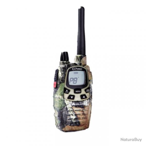 Midland Talkie-walkie G7 Pro Camo Radio Dual Band PMR446 | LCD | 500/10mW