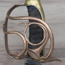 Sabre d'officier infanterie ou garde nationale, modèle 1789, monture à la Montmorency