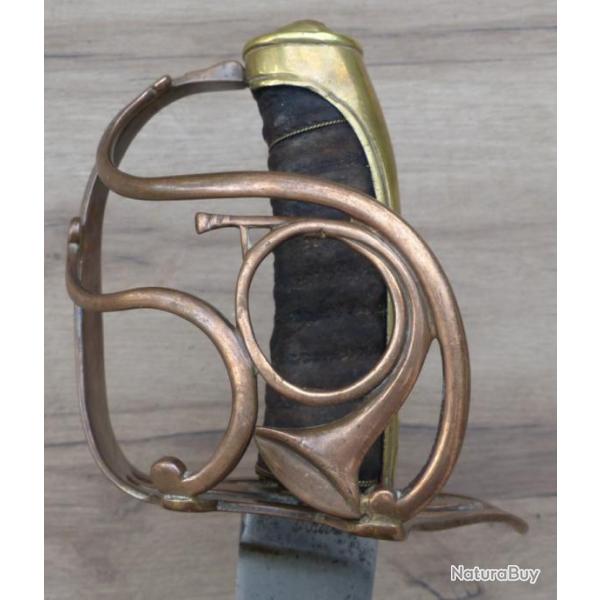 Sabre d'officier infanterie ou garde nationale, modle 1789, monture  la Montmorency