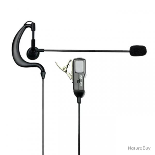 Midland MA30-L couteur avec Microphone  Tige Pour G7, G9 | Prise 2 Broches