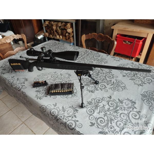 Savage AXIS 270 WIN + lunette ZOS 10x40 +accessoires + munitions.