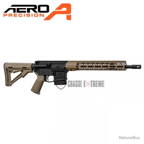 Carabine AERO PRECISION M4E1 14.5'' Cal 223 Rem Noir / FDE