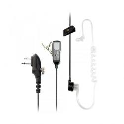 Midland MA31-M Écouteur Pneumatique avec Microphone pour G18, Prise 2 Broches Motorola