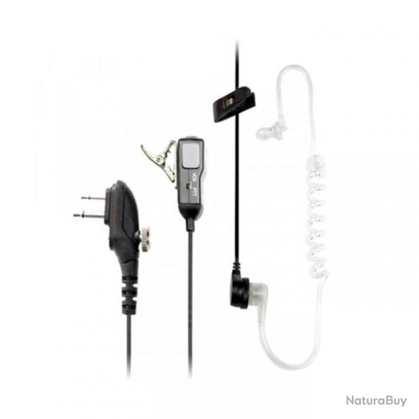 Midland MA31-M couteur Pneumatique avec Microphone pour G18, Prise 2 Broches Motorola