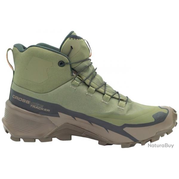 Chaussures Salomon Cross Hike Tracker GTX - Vert