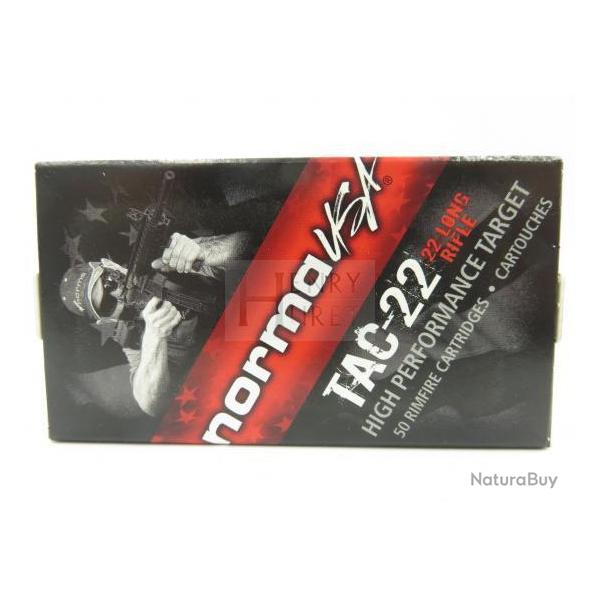 NORMA 22LR TAC LRN 40GR X50