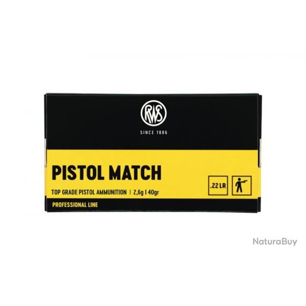 RWS 22LR PISTOL MATCH