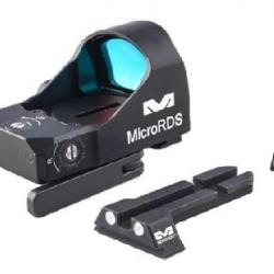 MEPROLIGHT KIT MICRO RDS POUR GLOCK AVEC MONTAGE HAUSSE ET GUIDON