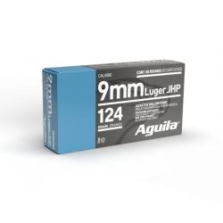 AGUILA 9X19 JHP 124GR X50