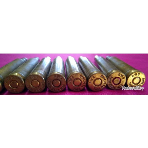 CARTOUCHES BALLES 7MM REMINGTON MAGNUM 8 BALLES  RWS