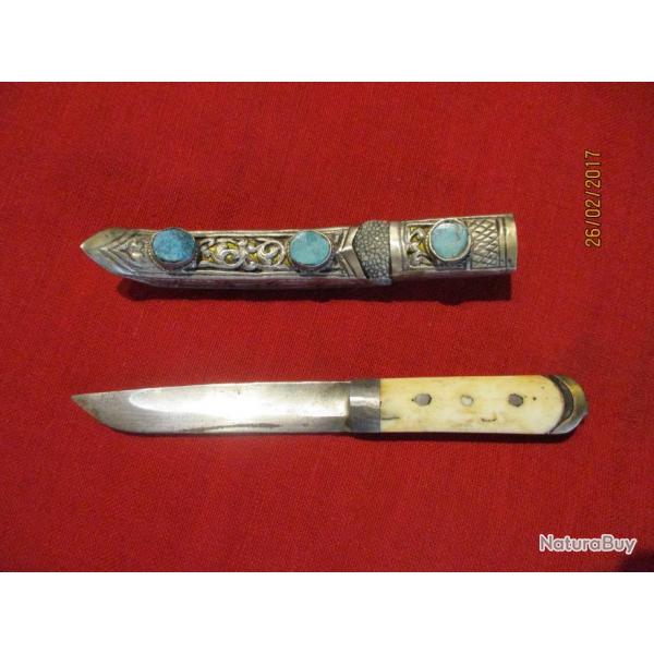 rare couteau du tibet  19-20eme siecle 2