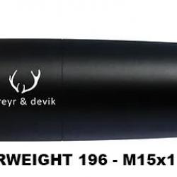 MODERATEUR DE SON FREYR&DEVIK 196 CALIBRE 30 FILETAGE M15x1