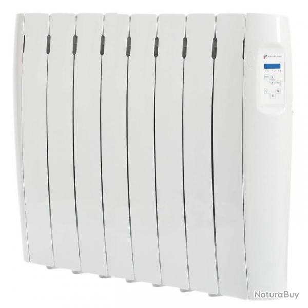 Radiateur  inertie Haverland RCM8S  programmation digitale 1200W horizontal blanc