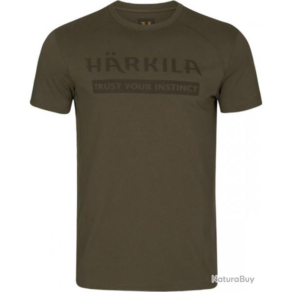 T Shirt Logo Couleur Willow Green