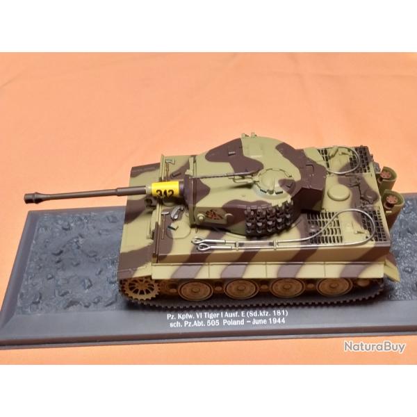 CHAR TIGRE AUSF E 1944 1/43 EME EN BOITE EMBALLAGE