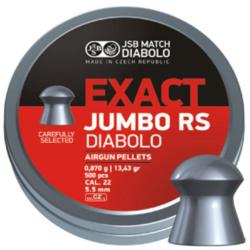 Boîte de 500 plombs JSB Diabolo Jumbo Exact RS - Cal. 5.52