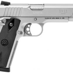 OP TLD-Poing - TAURUS - PISTOLET PT1911 MATTE STAINLESS STEEL 45ACP