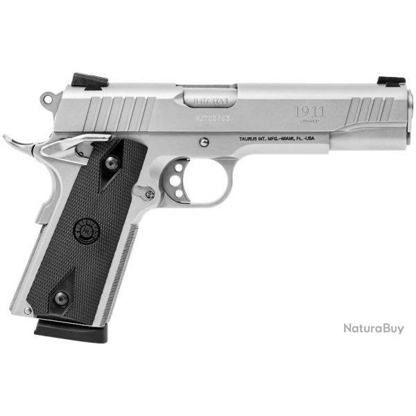 OP TLD-Poing - TAURUS - PISTOLET PT1911 MATTE STAINLESS STEEL 45ACP