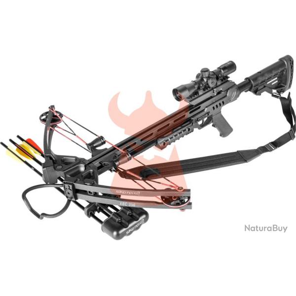 Arbalte  poulies Skorpion XBC350 Noire 185 lbs 370 FPS