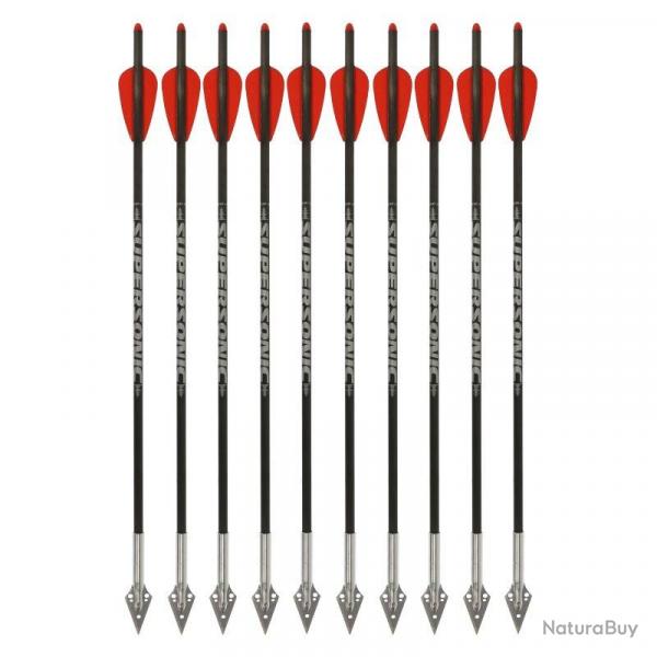 10 Flches de chasse 13 pouces en carbone pour FMA Supersonic ProHunt Pack