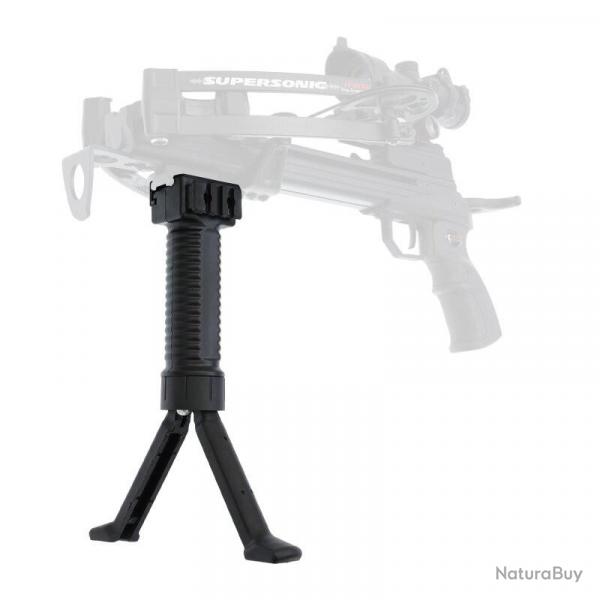 Poigne avant bipied pour pistolet arbalte + rail latral