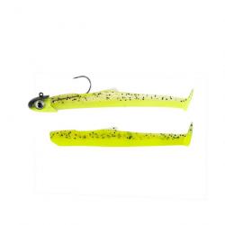 Combo MUD DIGGER 9 cm + 1 recharge FIIISH 15 g Chartreuse