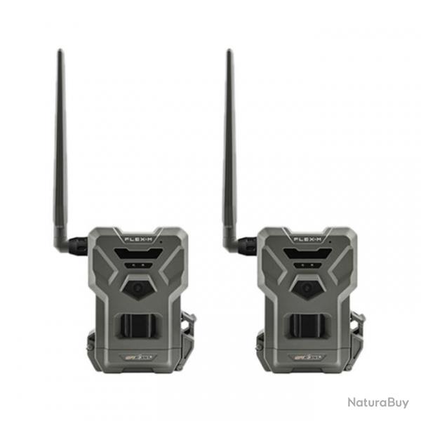 Spypoint FLEX-M TWIN PACK Camra de Surveillance Cellulaire 28MP | 0,4 sec | 27m